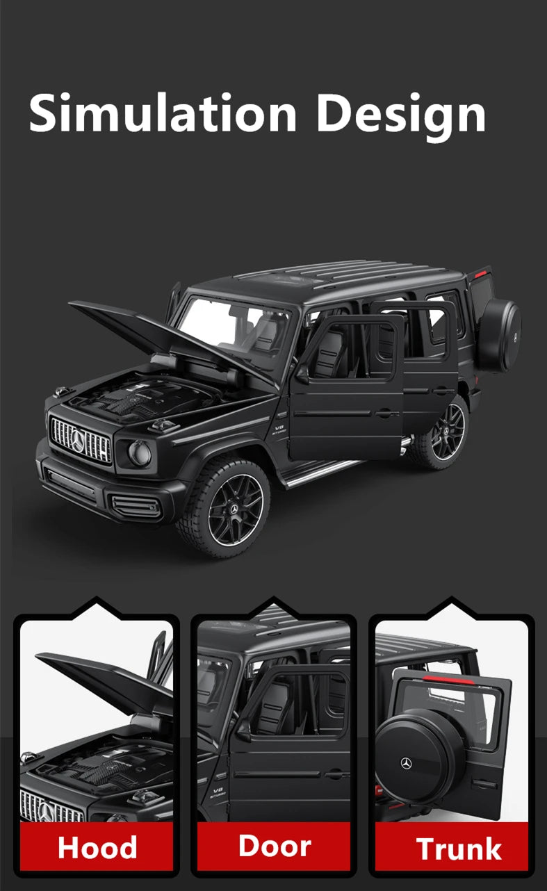 Benzs-G63 G63 SUV Alloy Car Model.