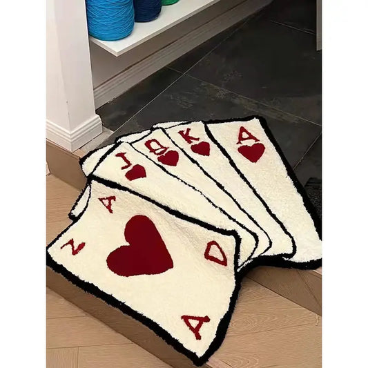Ace of Spades 45" Rugs.