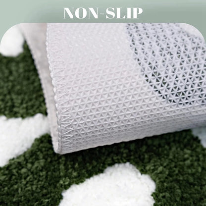 "You Look Good" Tufted Rugs.