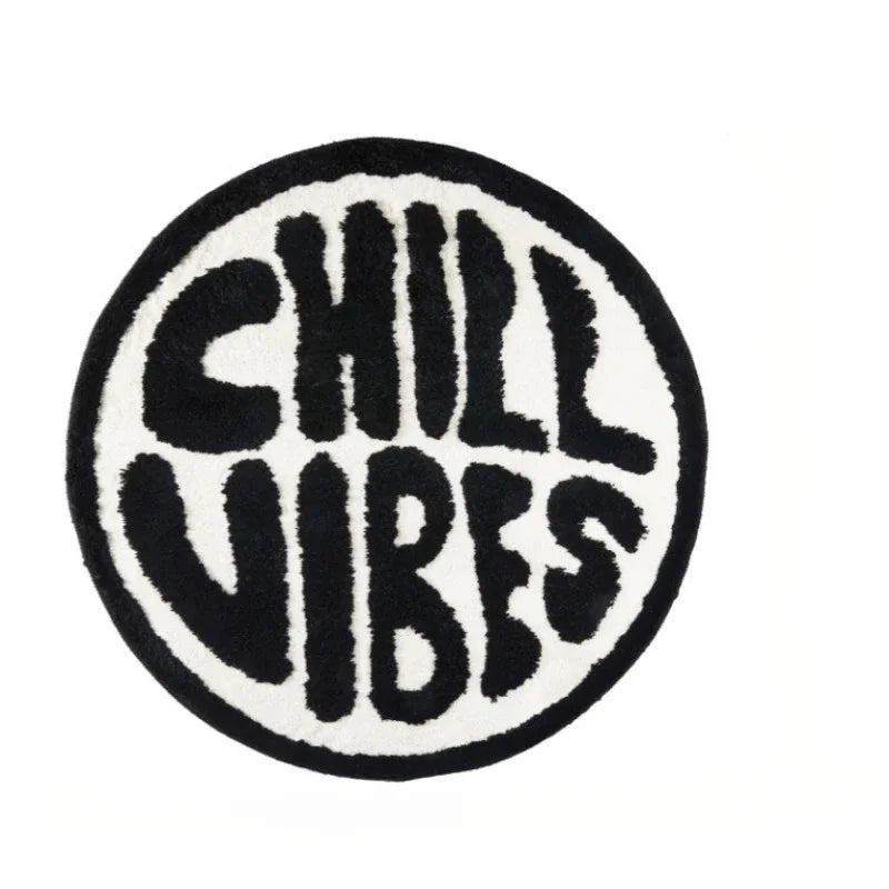 CHILL VIBES Tufted Rugs.