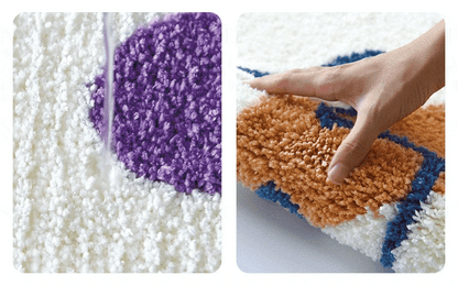 Geometric Pattern Tufted Carpet.