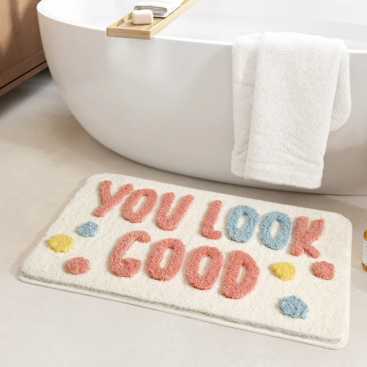 Jessica Simpson Cotton Bath Rugs.