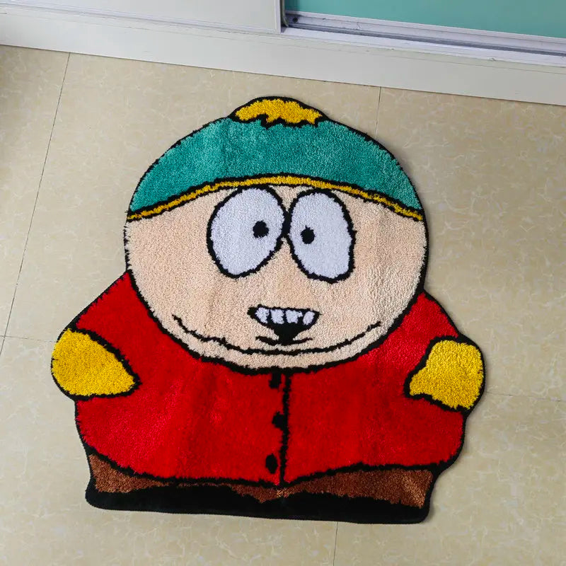 Cartoon Plush Doll Tufted Rugs.