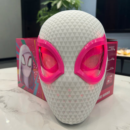 Gwen Spider Man Moving Eyes Helmet Mask.
