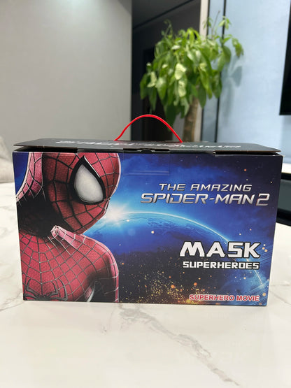 Moving Eyes Cosplay Spiderman Mask Electronic Remote Controlled.