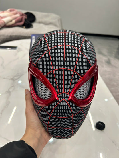 Moving Eyes Cosplay Spiderman Mask Electronic Remote Controlled.