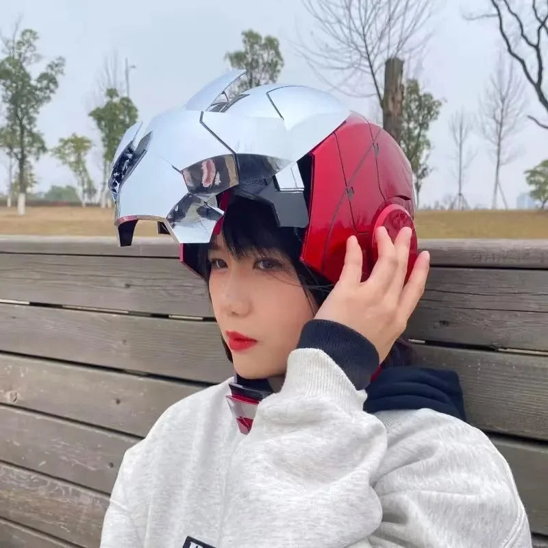 Iron Man MK5 Helmet with Remote And Voice Controlled.