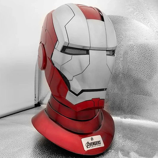 Marvel Iron Man Mk5 Helmet With  JARVIS A.I Intelligent Voice and Remote Controled.