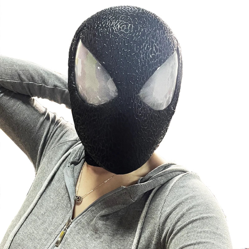 Marvel The Amazing Spider-Man Edward Eddie Brock White Venom Mask.
