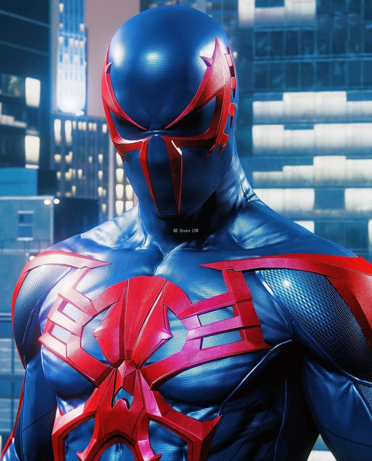 Marvel Blue Spider-Man 2099 Mask.