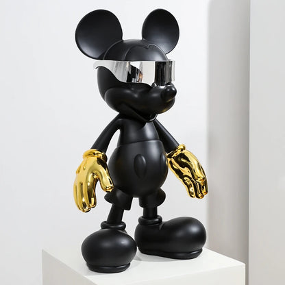 Disney Cyberpunk Mickey Mouse Statue.