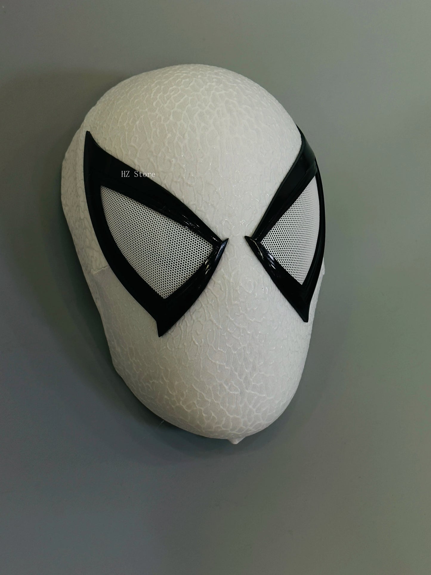 Marvel The Amazing Spider-Man Edward Eddie Brock White Venom Mask.