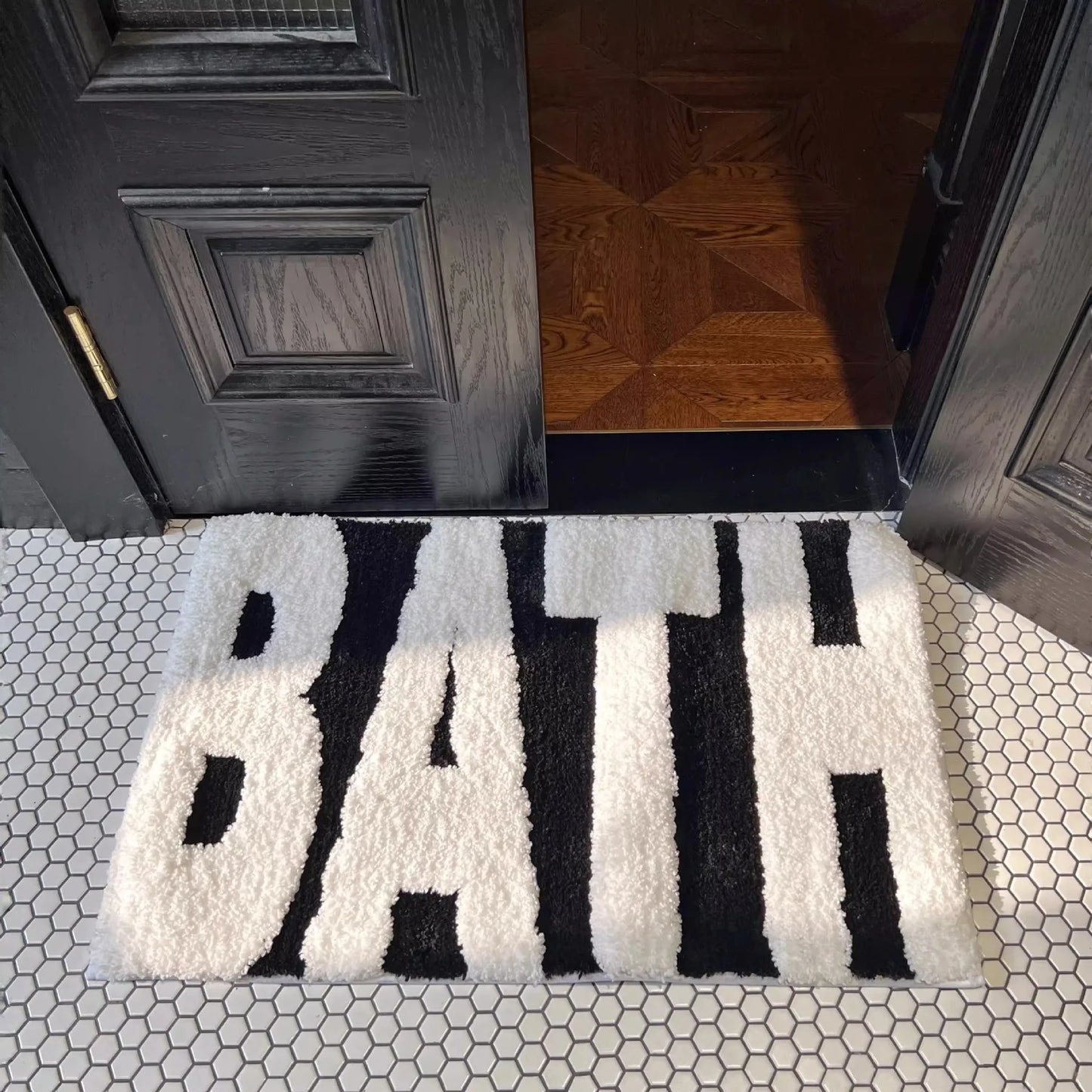 Naughty Bathrooms Rugs.