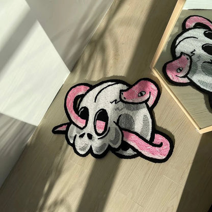 "Ghost B00BS" Tufted Rugs.