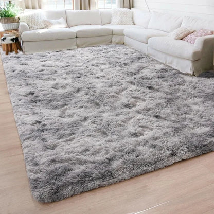 Fluffy Rugs for Living Room, Large Area Rugs With Memory Foam.