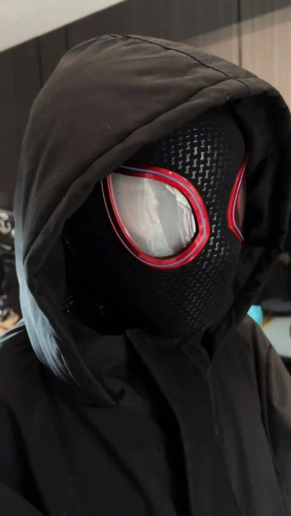 Mascara Miles Morales Spider-Man Headgear Masks.