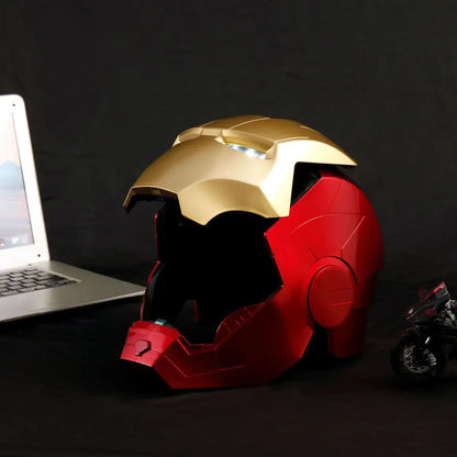 Marvel Iron Man Electric Helmet Multi-piece Voice Controlled.