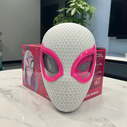 Gwen Spider Man Moving Eyes Helmet Mask.
