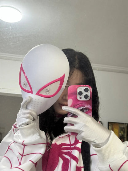 Marvel Mascara Spiderman Headgear Mask Gwen Spider-Man Mask.