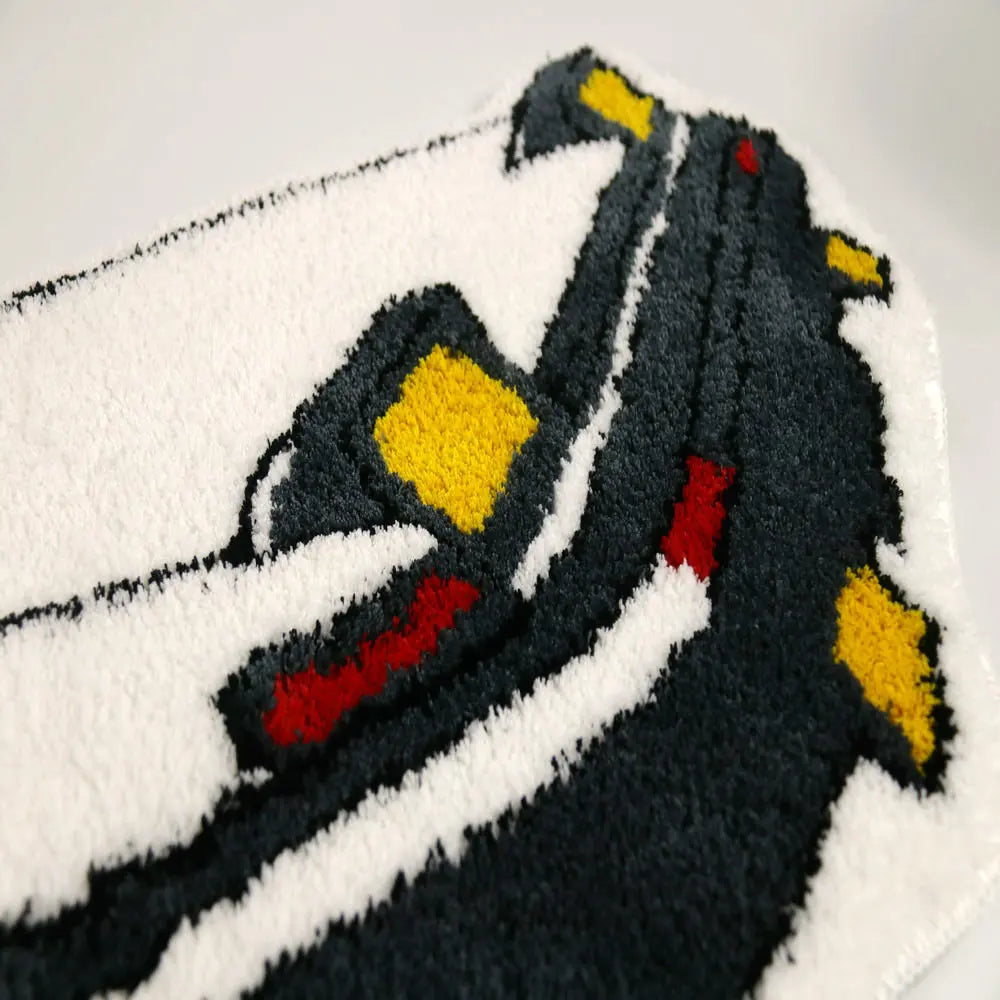 Sports Racing Car Shaped Rugs.