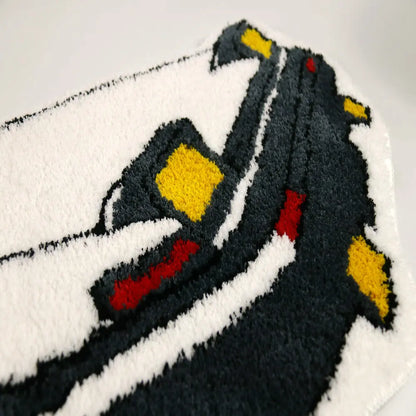 Sports Racing Car Shaped Rugs.