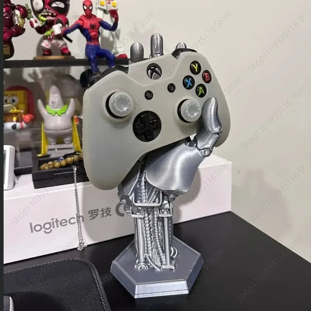 Manipulator Machine Hand GamePad and  Headset Holder Cyberpunk.