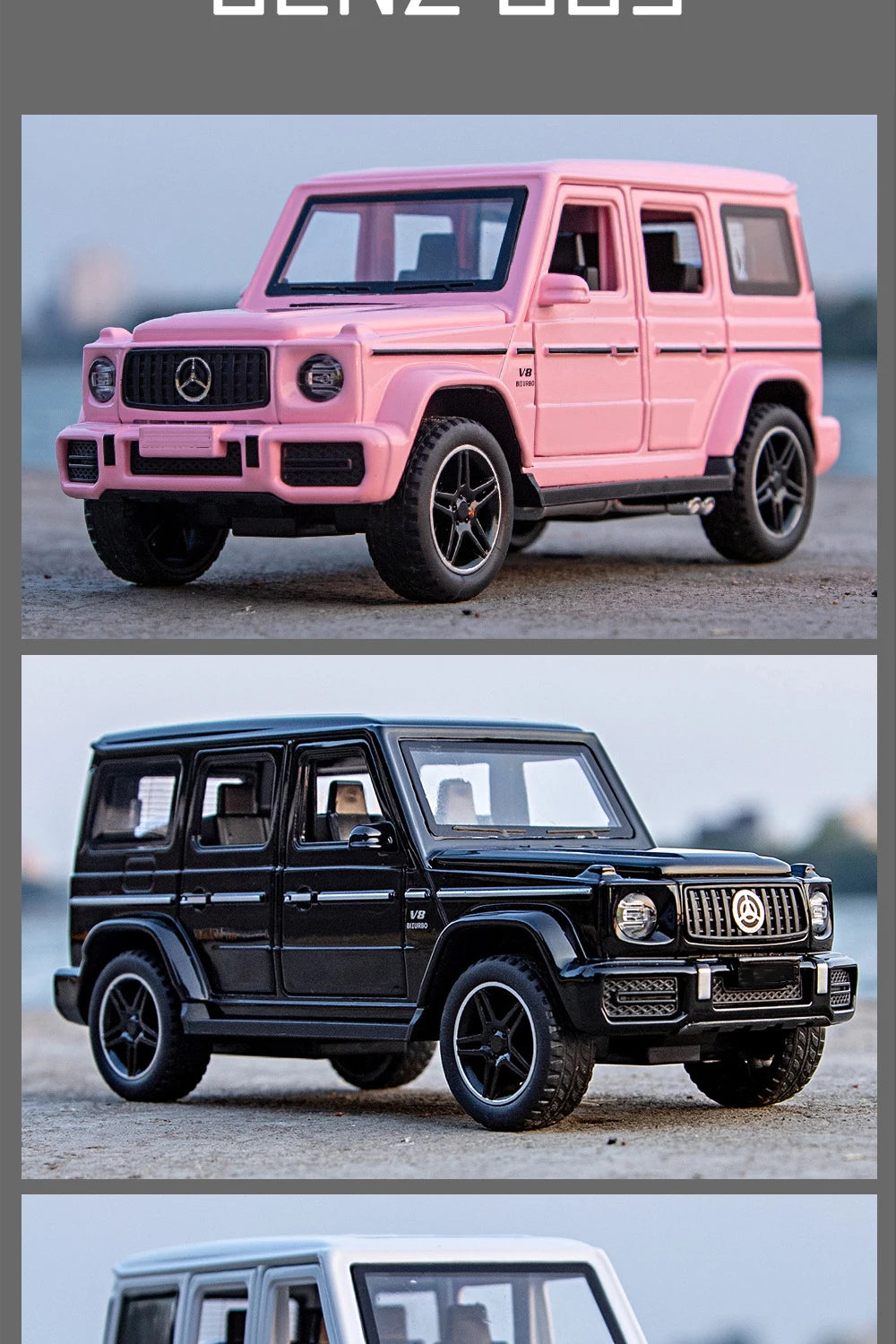 Benz G63 SUV Alloy Model Car Toy.