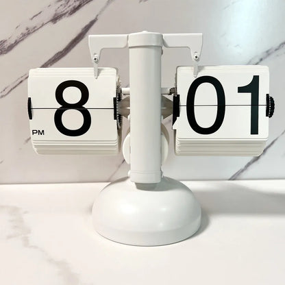 Flip Down Page Desk Clocks Retro Flip Clock .