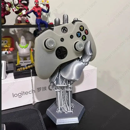 Manipulator Machine Hand GamePad and  Headset Holder Cyberpunk.