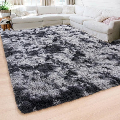 Fluffy Rugs for Living Room, Large Area Rugs With Memory Foam.