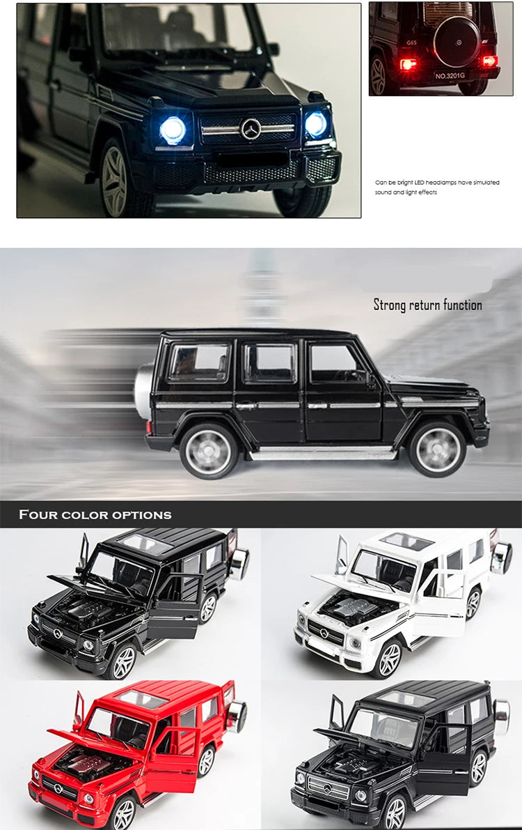 G65 G63SUV Alloy Car Model.