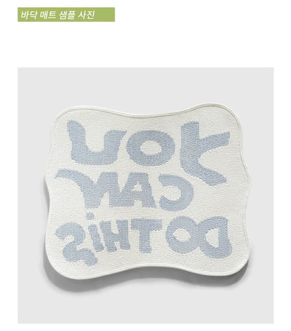 "You Look Good" Tufted Rugs.