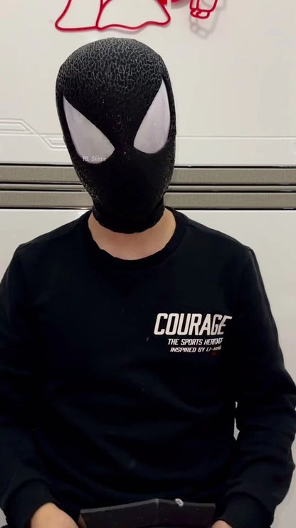 Marvel The Amazing Spider-Man Edward Eddie Brock White Venom Mask.