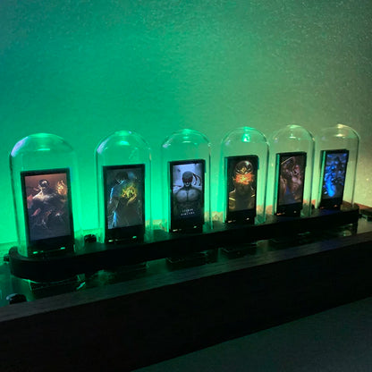 Nixie Tube RGB Digital Led Glow Tube Clock.