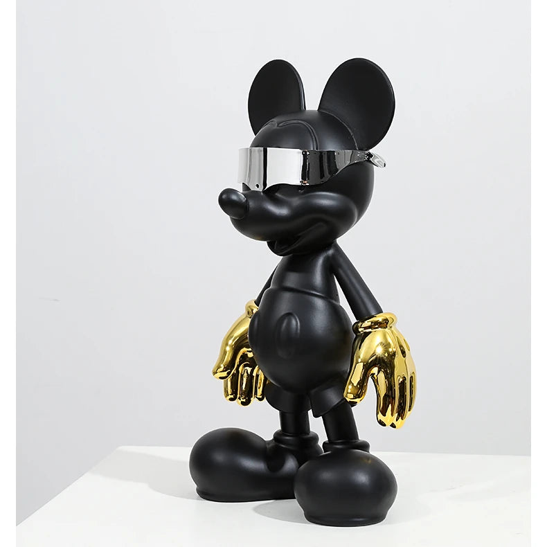 Disney Cyberpunk Mickey Mouse Statue.