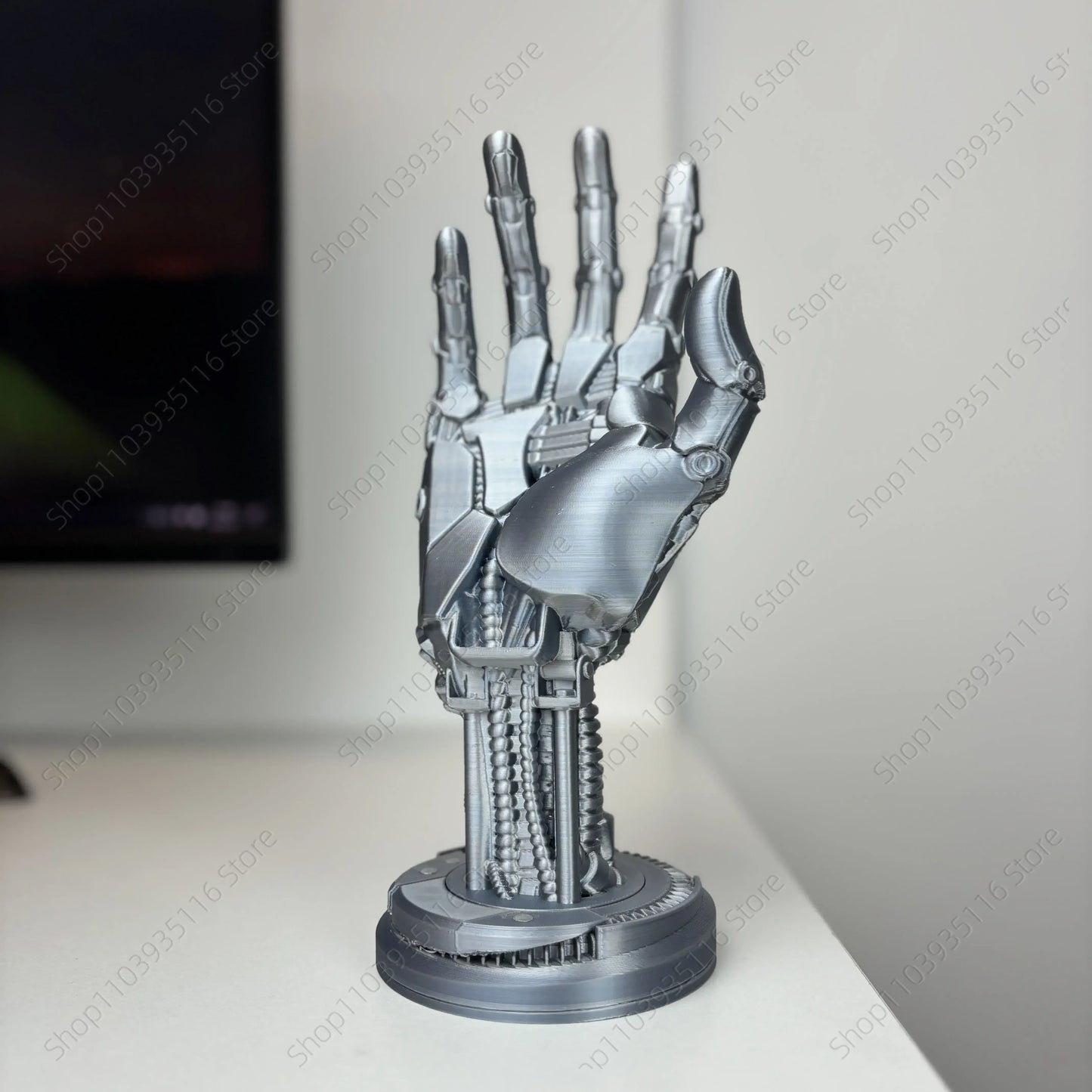Manipulator Machine Hand GamePad and  Headset Holder Cyberpunk.