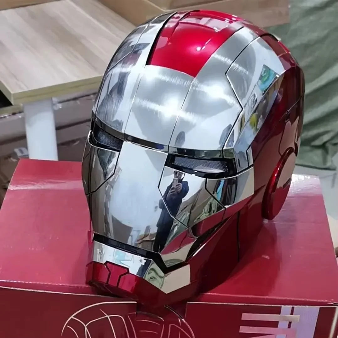 Iron Man MK5 Helmet with Remote And Voice Controlled.