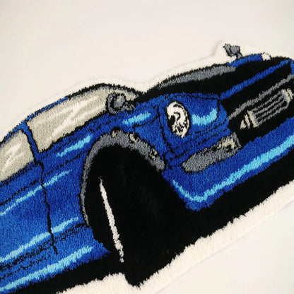 Sports Racing Car Shaped Rugs.