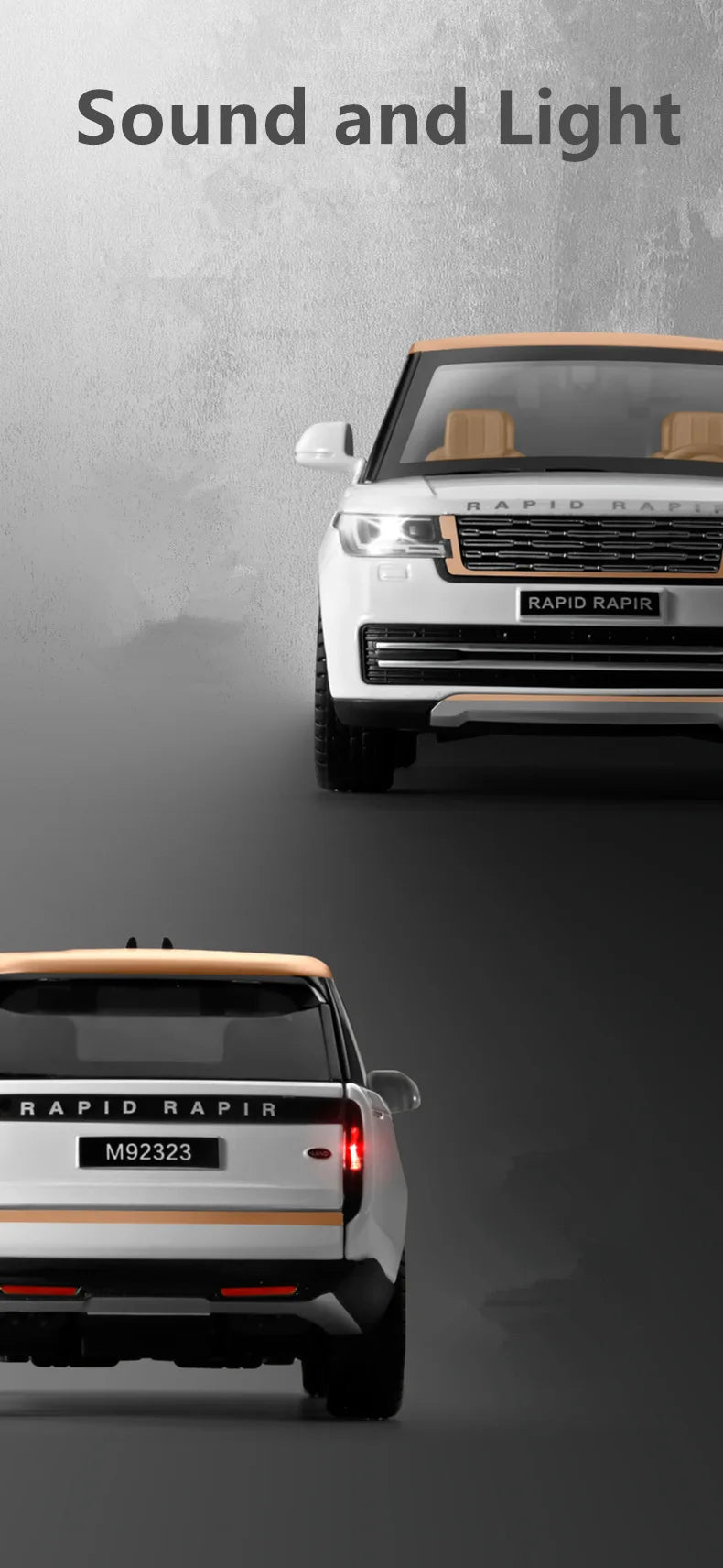 2023  Range Rover SUV Alloy Car Model.