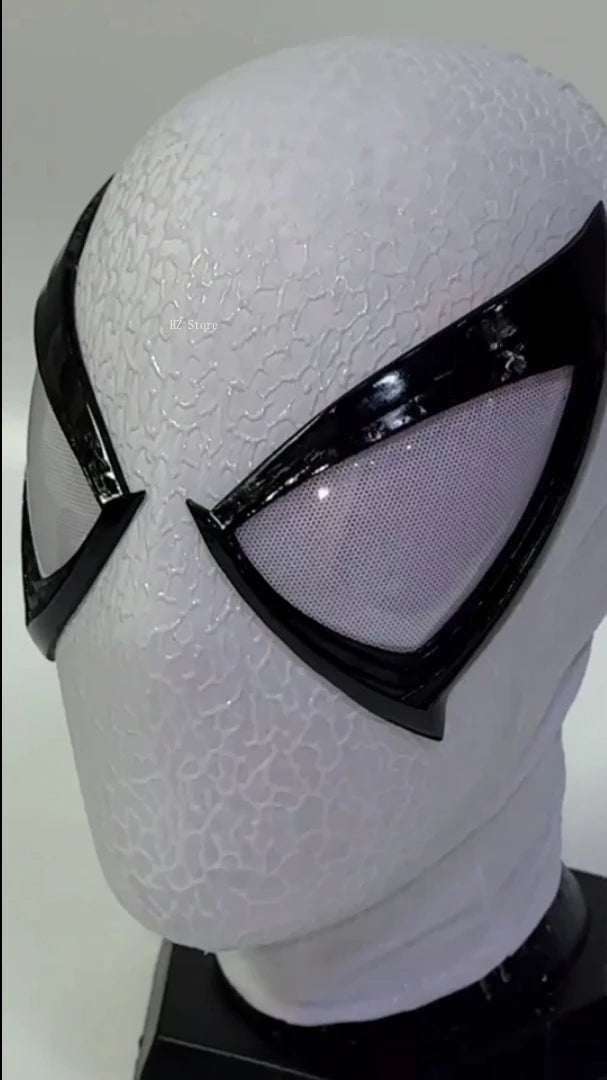 Marvel The Amazing Spider-Man Edward Eddie Brock White Venom Mask.