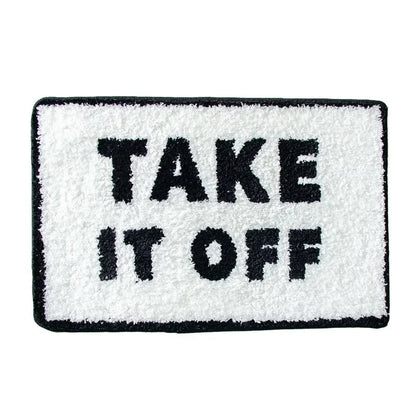 TAKE IT OFF Tufted Rugs.