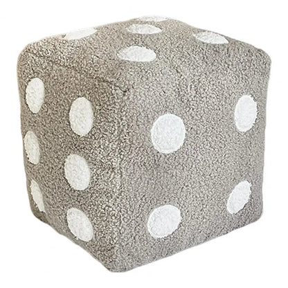 20cm Dice Plush Cubic Cushion Stuffed Pillow Cushion.