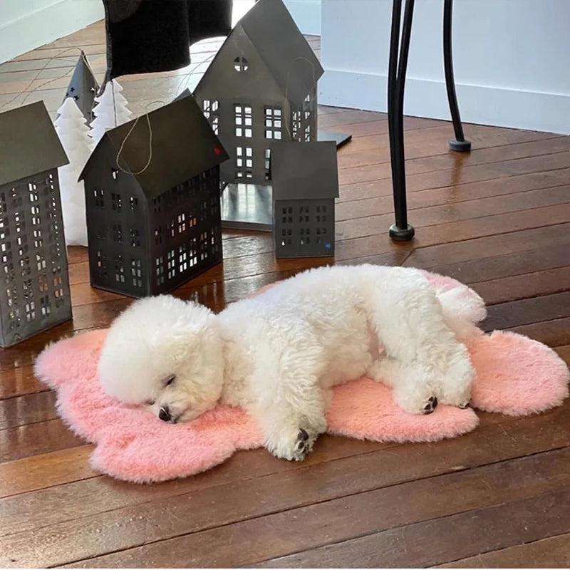 Soft Faux Rabbit Fur Rugs.