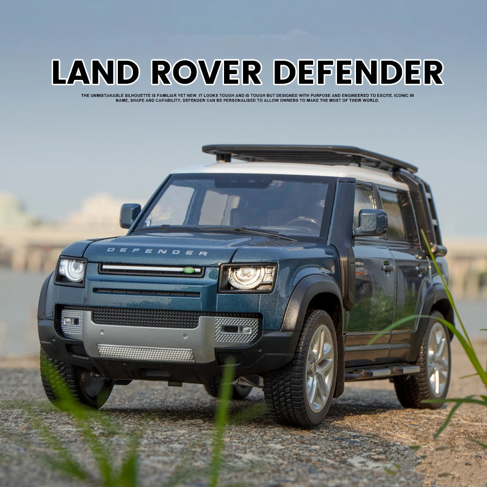 Range Rover Defender SUV Alloy Car Model.