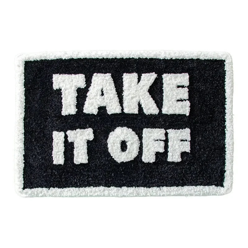 TAKE IT OFF Tufted Rugs.
