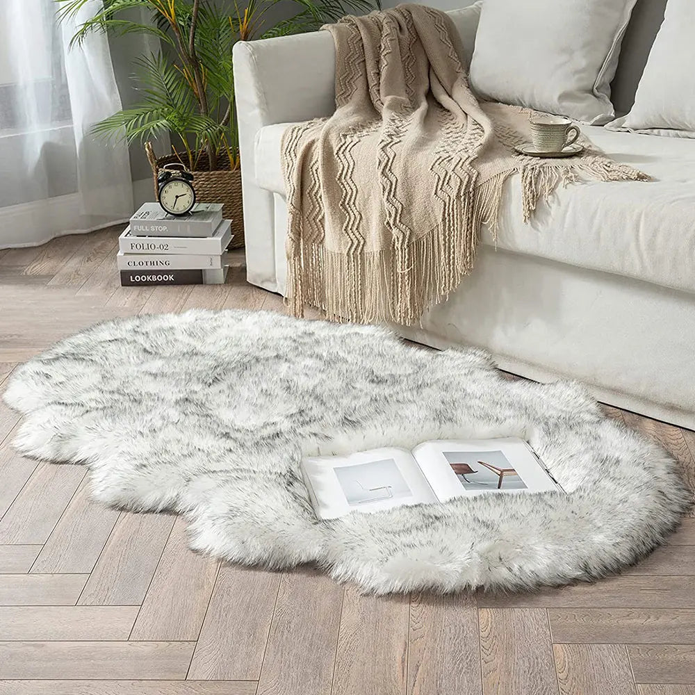 Shaggy Luxurious Fur Rugs.