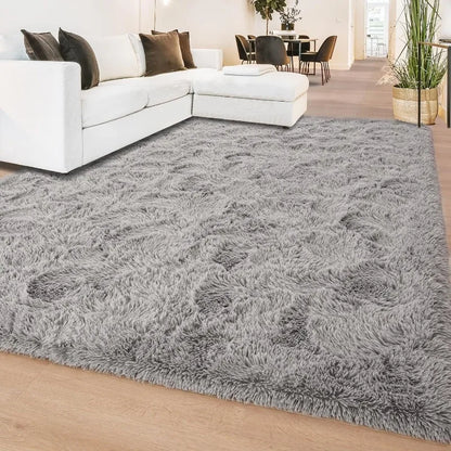 Fluffy Rugs for Living Room, Large Area Rugs With Memory Foam.