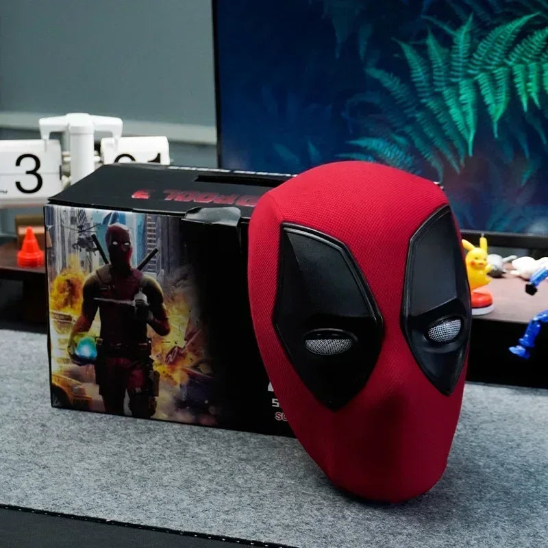 Marvel DC Heroes X-Men Series Deadpool Headgear with Blinking Light and  Sound.