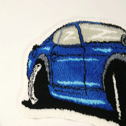 Sports Racing Car Shaped Rugs.