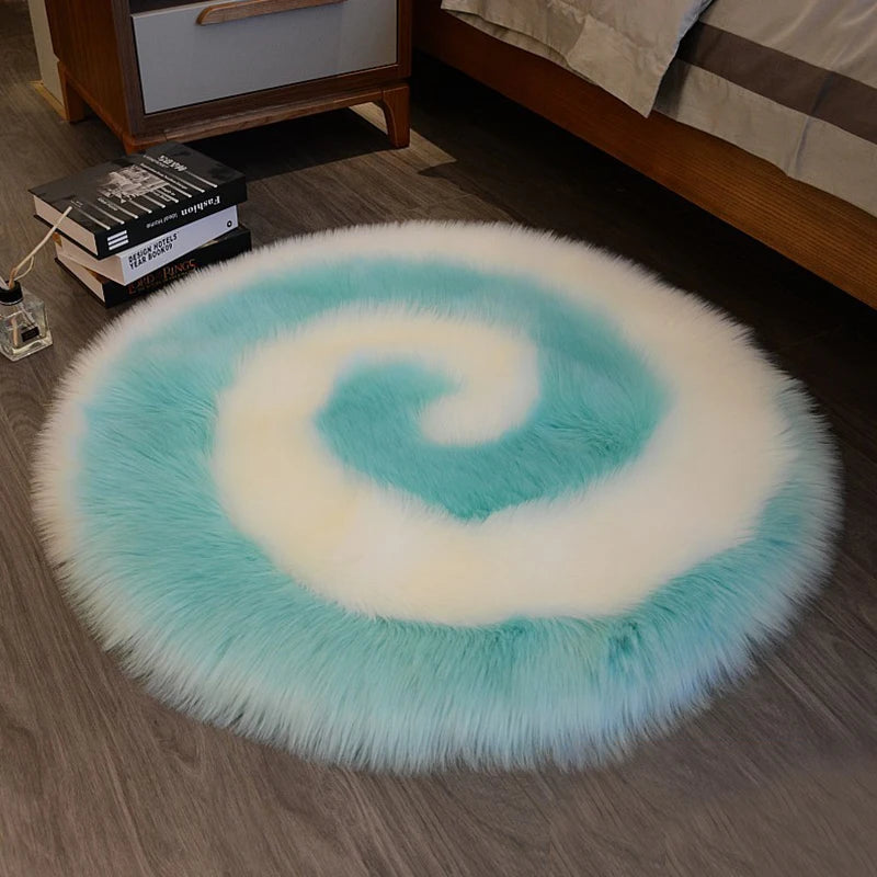 Soft Fluffy Faux Fur Rugs.